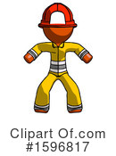 Orange Design Mascot Clipart #1596817 by Leo Blanchette