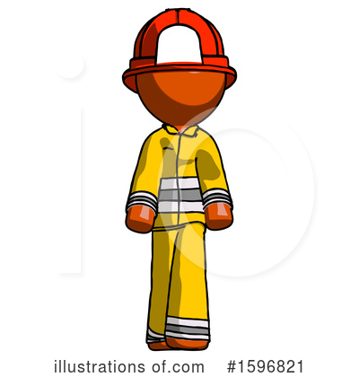 Royalty-Free (RF) Orange Design Mascot Clipart Illustration by Leo Blanchette - Stock Sample #1596821