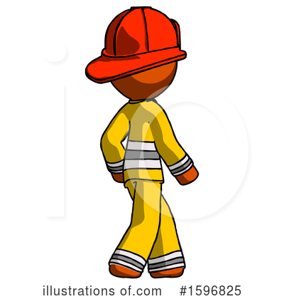 Royalty-Free (RF) Orange Design Mascot Clipart Illustration by Leo Blanchette - Stock Sample #1596825