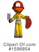 Orange Design Mascot Clipart #1596854 by Leo Blanchette