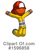 Orange Design Mascot Clipart #1596858 by Leo Blanchette