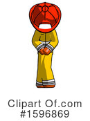 Orange Design Mascot Clipart #1596869 by Leo Blanchette