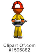 Orange Design Mascot Clipart #1596882 by Leo Blanchette