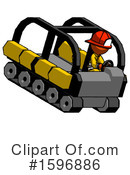 Orange Design Mascot Clipart #1596886 by Leo Blanchette