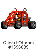 Orange Design Mascot Clipart #1596889 by Leo Blanchette
