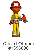 Orange Design Mascot Clipart #1596890 by Leo Blanchette