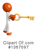 Orange Doctor Clipart #1367097 by Leo Blanchette