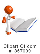 Orange Doctor Clipart #1367099 by Leo Blanchette