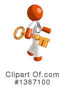 Orange Doctor Clipart #1367100 by Leo Blanchette