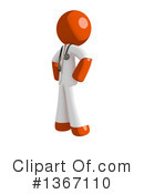 Orange Doctor Clipart #1367110 by Leo Blanchette