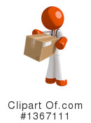 Orange Doctor Clipart #1367111 by Leo Blanchette