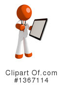 Orange Doctor Clipart #1367114 by Leo Blanchette