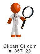 Orange Doctor Clipart #1367128 by Leo Blanchette