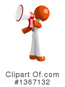 Orange Doctor Clipart #1367132 by Leo Blanchette