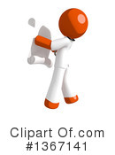 Orange Doctor Clipart #1367141 by Leo Blanchette