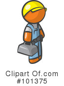 Orange Man Clipart #101375 by Leo Blanchette
