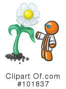 Orange Man Clipart #101837 by Leo Blanchette