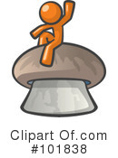 Orange Man Clipart #101838 by Leo Blanchette