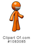 Orange Man Clipart #1083085 by Leo Blanchette