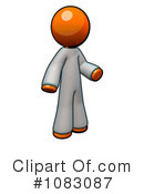 Orange Man Clipart #1083087 by Leo Blanchette