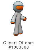 Orange Man Clipart #1083088 by Leo Blanchette