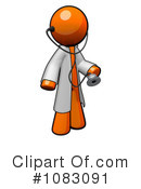 Orange Man Clipart #1083091 by Leo Blanchette
