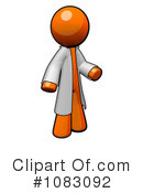 Orange Man Clipart #1083092 by Leo Blanchette