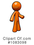 Orange Man Clipart #1083098 by Leo Blanchette