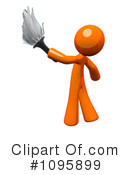 Orange Man Clipart #1095899 by Leo Blanchette