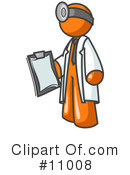 Orange Man Clipart #11008 by Leo Blanchette