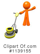 Orange Man Clipart #1139155 by Leo Blanchette