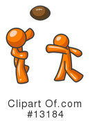 Orange Man Clipart #13184 by Leo Blanchette