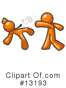 Orange Man Clipart #13193 by Leo Blanchette
