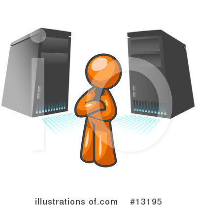 Servers Clipart #13195 by Leo Blanchette