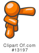 Orange Man Clipart #13197 by Leo Blanchette