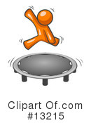 Orange Man Clipart #13215 by Leo Blanchette