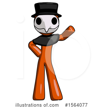 Royalty-Free (RF) Orange Man Clipart Illustration by Leo Blanchette - Stock Sample #1564077