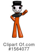 Orange Man Clipart #1564077 by Leo Blanchette
