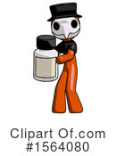 Orange Man Clipart #1564080 by Leo Blanchette