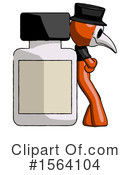 Orange Man Clipart #1564104 by Leo Blanchette