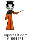 Orange Man Clipart #1564171 by Leo Blanchette