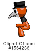 Orange Man Clipart #1564236 by Leo Blanchette