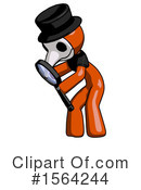 Orange Man Clipart #1564244 by Leo Blanchette