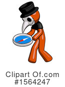 Orange Man Clipart #1564247 by Leo Blanchette