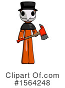 Orange Man Clipart #1564248 by Leo Blanchette