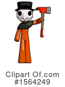 Orange Man Clipart #1564249 by Leo Blanchette