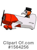 Orange Man Clipart #1564256 by Leo Blanchette