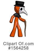 Orange Man Clipart #1564258 by Leo Blanchette