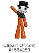 Orange Man Clipart #1564259 by Leo Blanchette