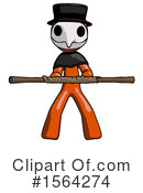 Orange Man Clipart #1564274 by Leo Blanchette